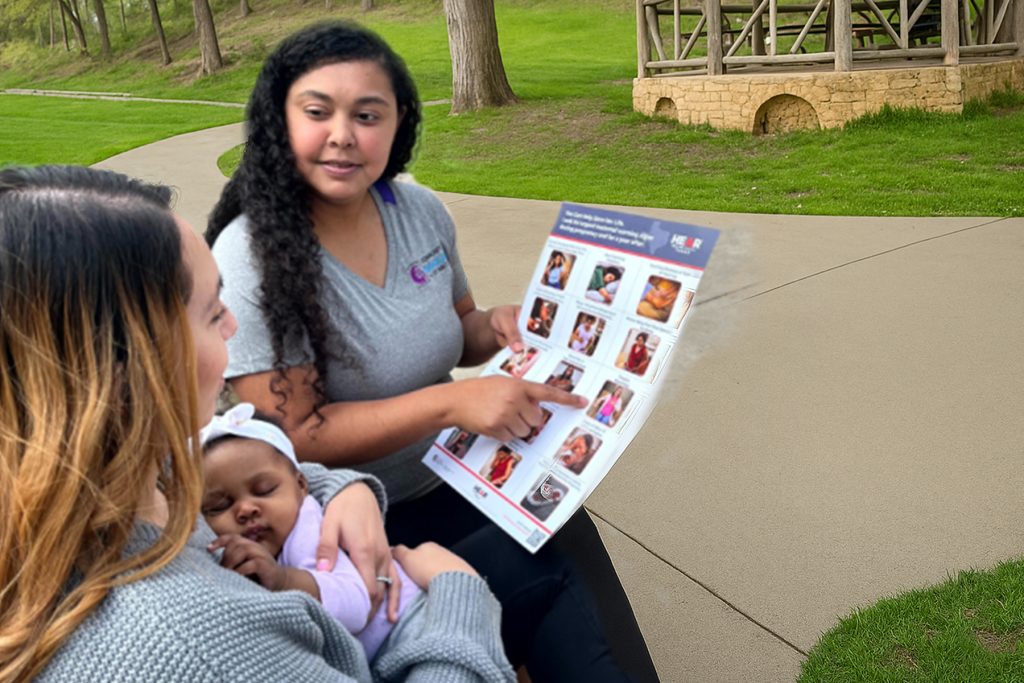 A donation of any amount will help support and train women - helping moms and helping those moms help themselves